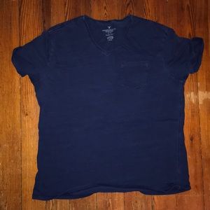 American Eagle Slouchy VNeck Tee